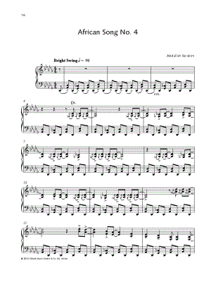 African Song No. 4