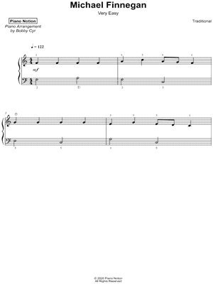 Michael Finnegan [very easy]