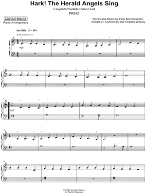 Hark! The Herald Angels Sing [easy / intermediate]