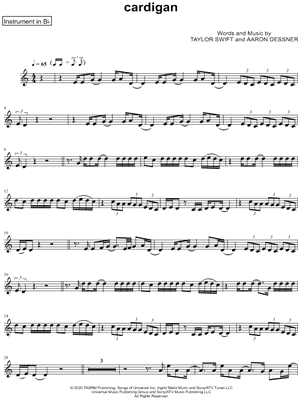 cardigan - Bb Instrument