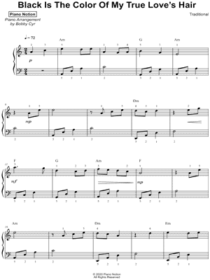 Black Is the Color of My True Love's Hair