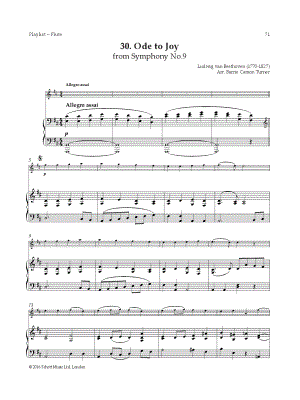 Ode to Joy - Flute & Piano