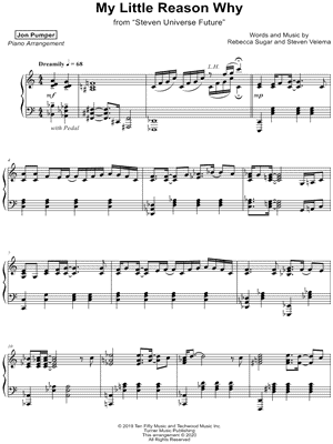 My Little Reason Why by Jon Pumper - Sheet Music