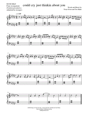 could cry just thinkin about you