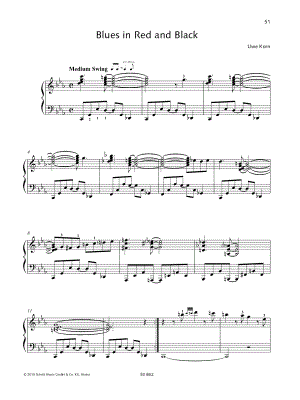 Blues in Red and Black