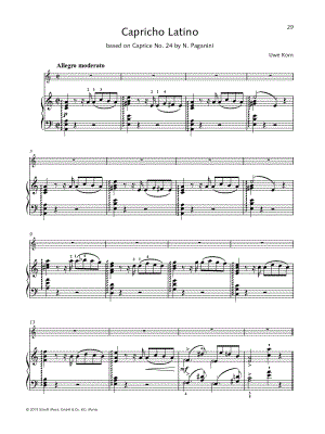 Capricho Latino - Flute & Piano