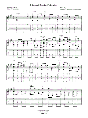 Russian National Anthem