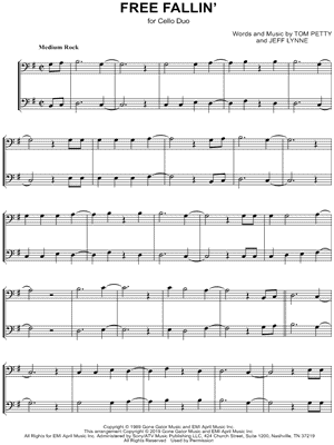 Free Fallin' - Cello Duet