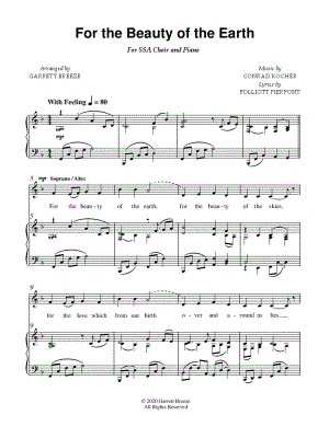 For the Beauty of the Earth