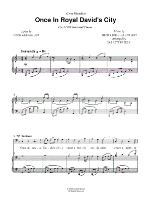 Once in Royal David's City