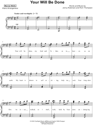 Your Will Be Done (CityAlight)