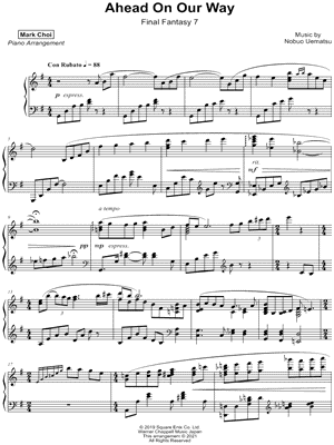 Ahead on Our Way by Mark Choi - Sheet Music