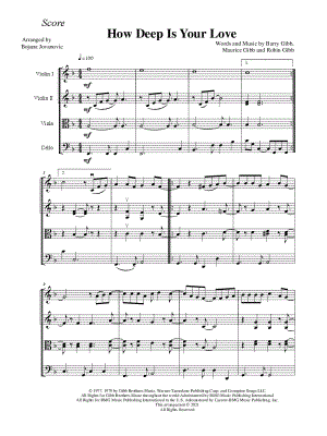 How Deep Is Your Love