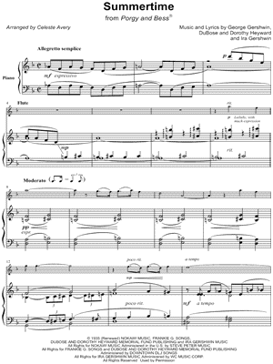 Summertime - Flute & Piano