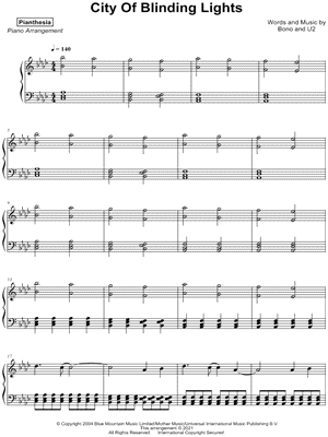 City of Blinding Lights