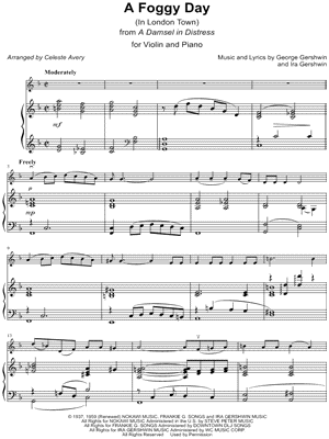 A Foggy Day - Violin & Piano