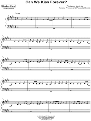 Can We Kiss Forever?