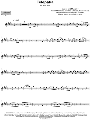 telepatía by Graziatto - Sheet Music