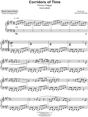 Corridors of Time [intermediate] by Materia Editions - Sheet Music