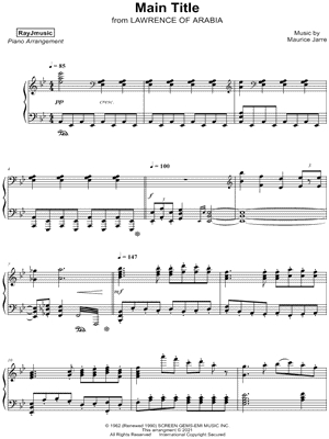 Main Title from Lawrence of Arabia