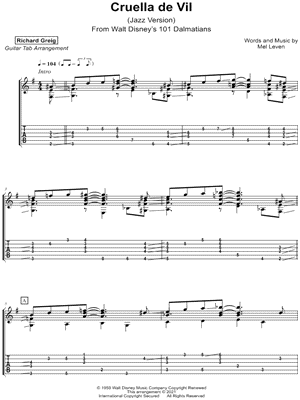 Cruella de Vil (Jazz Version)