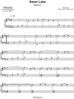 Theme from Swan Lake [beginner]