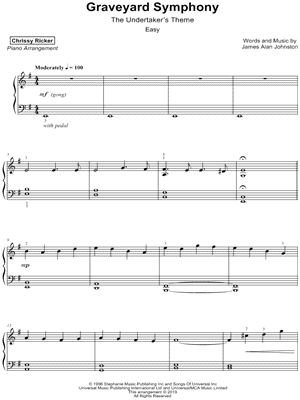 Graveyard Symphony (The Undertaker's Theme) [easy]