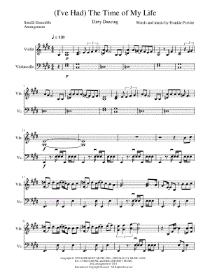 (I've Had) The Time of My Life - Violin & Cello