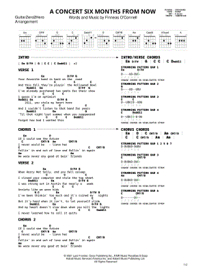 A Concert Six Months From Now