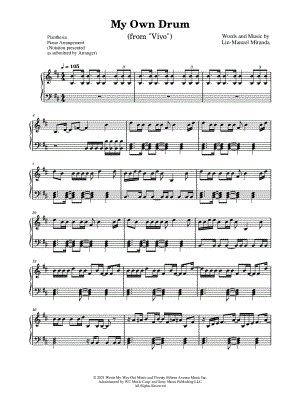 My Own Drum by Pianthesia - Sheet Music