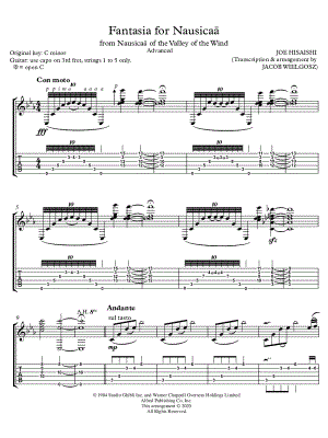 Fantasia for Nausicaä