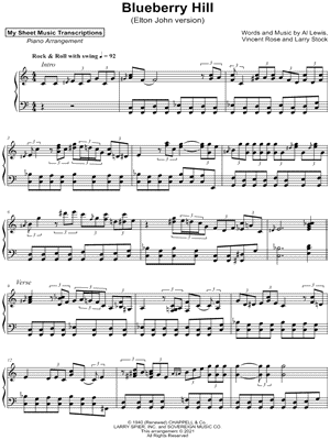 Blueberry Hill (Elton John)