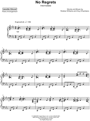 No Regrets [intermediate]