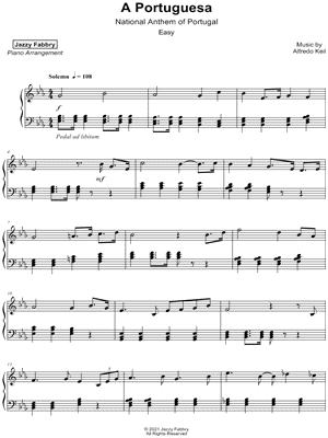 A Portuguesa (National Anthem of Portugal) [easy]