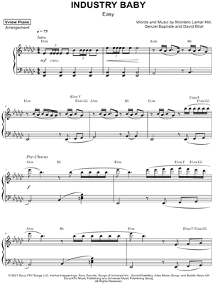 INDUSTRY BABY [easy]