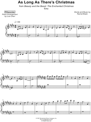 As Long As There's Christmas [easy]