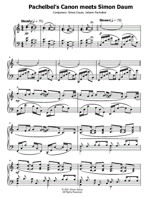 Pachelbel's Canon Meets Simon Daum