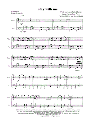 Stay With Me - Violin & Cello