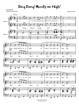 Ding! Dong! Merrily on High