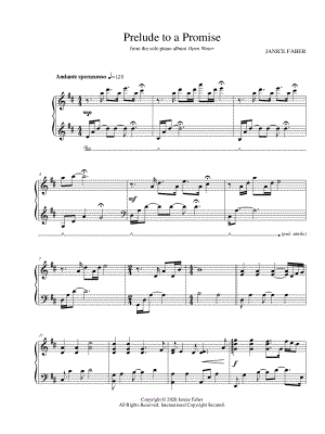 Prelude to a Promise