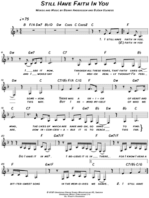 I Still Have Faith in You