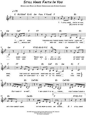 I Still Have Faith in You