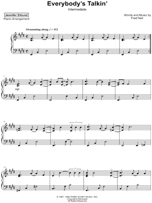 Everybody's Talkin' [intermediate]