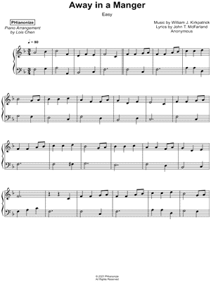 Away in a Manger [easy]