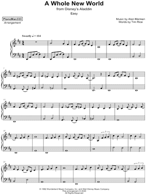 A Whole New World [easy]