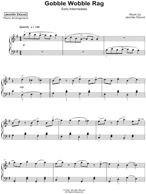 Gobble Wobble Rag [early intermediate]