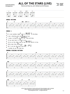 All of the Stars (Live)