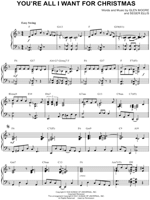 You're All I Want for Christmas