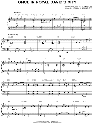 Once in Royal David's City