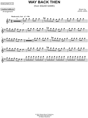 Way Back Then - C Instrument